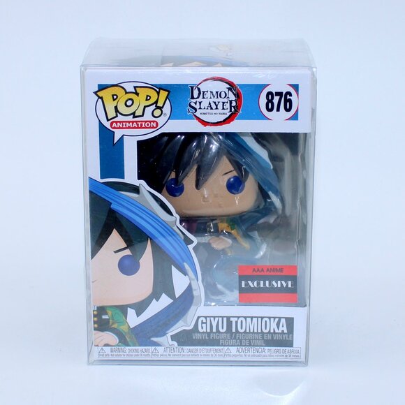 Funko Pop Demon Slayer Giya Tomioka 876 (AAA Anime Exclusive) - Picture 1 of 5
